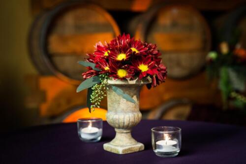 Centerpiece-Small-Floral-with-Candles-2